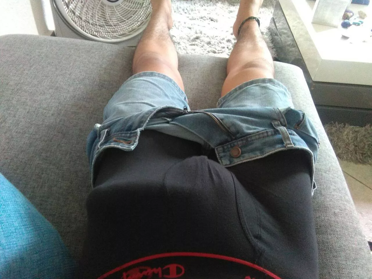 What would you do if you saw me in your living room like that?