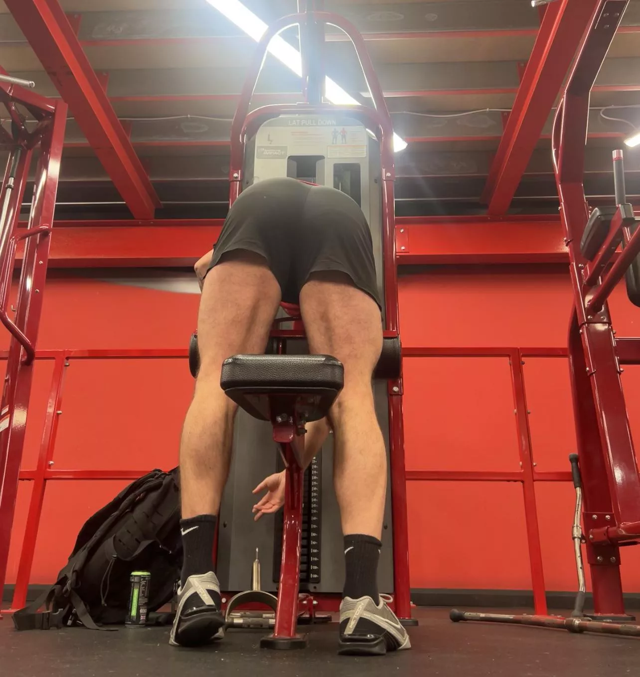 Wish someone would bend me over this machine