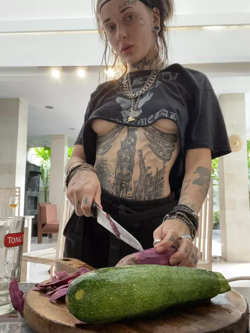 Would you want me to cook for you like this?