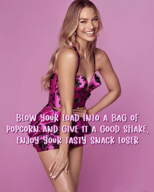 And now it's time for a tasty and refreshing snack...