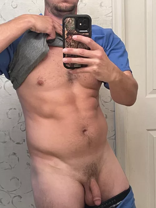 Be honest, do you like a dad in scrubs? (37)