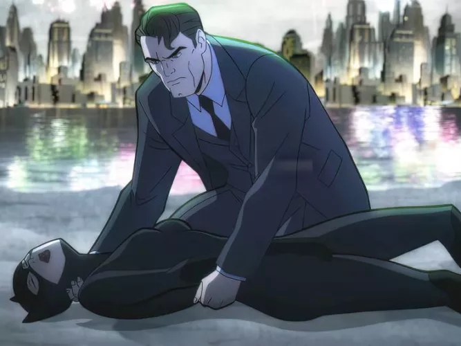 Cat woman unconscious