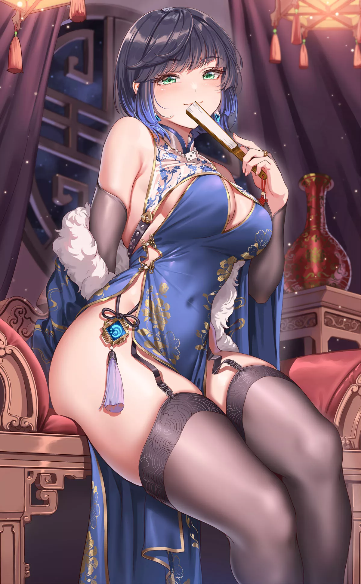 Cheongsam Yelan Thighs