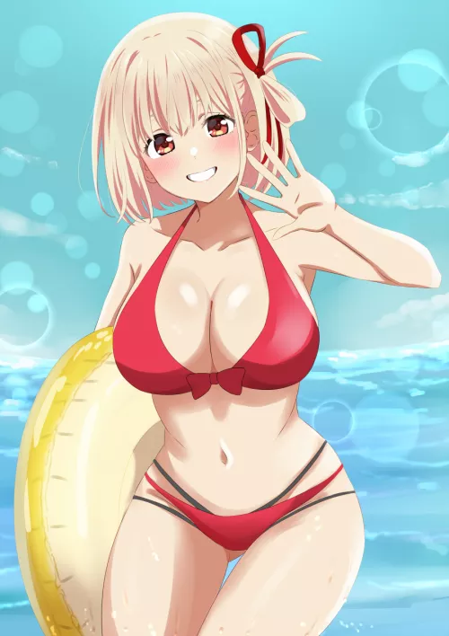 Chisato In Her Bikini (Lycoris Recoil)