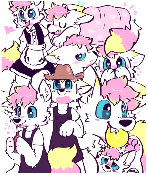 fox time! <comm for zero, art by me @spookyfoxinc on twitter>