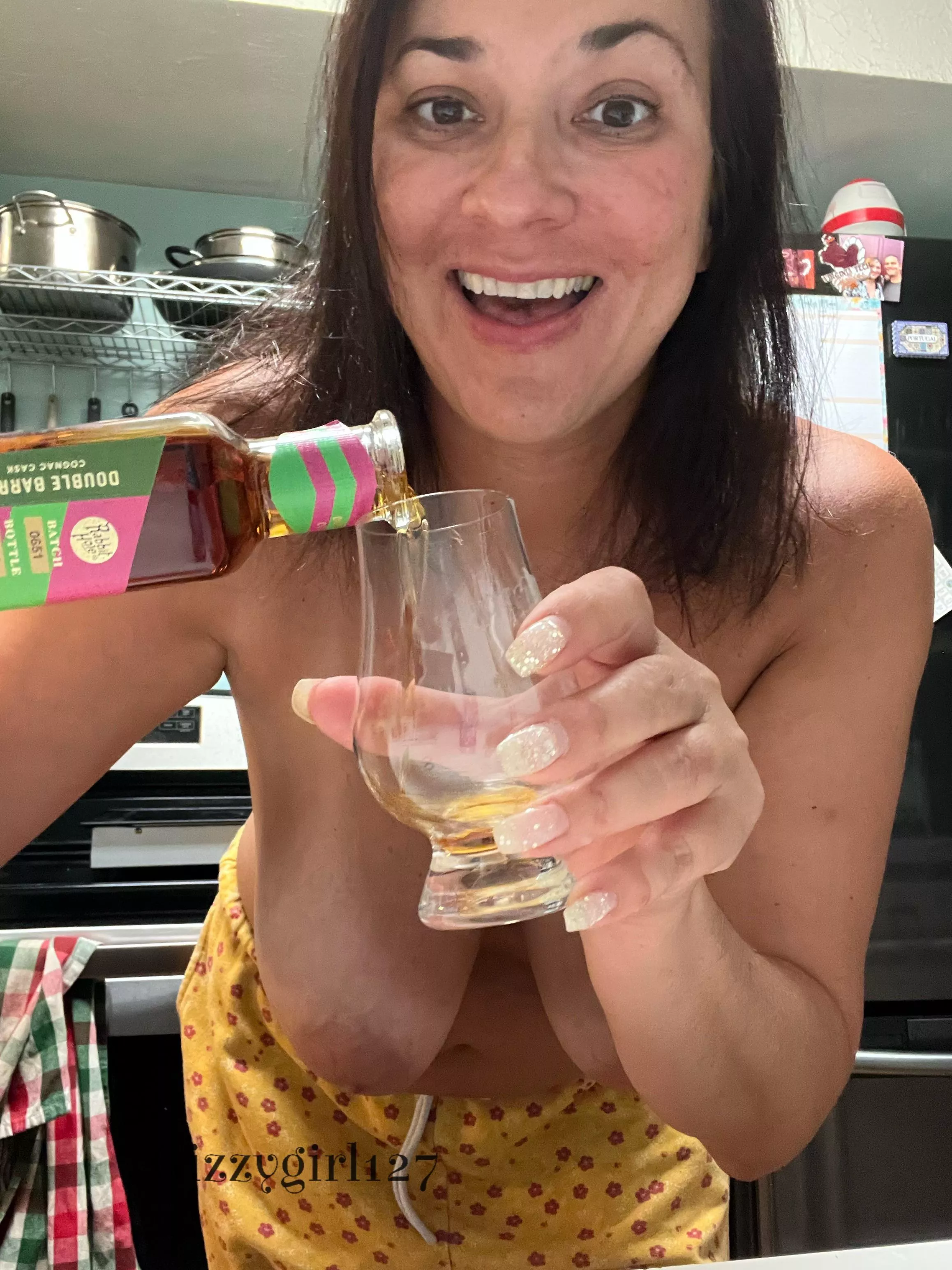 Great bottle! Sorry if I look crazy I’ve been sick all week!