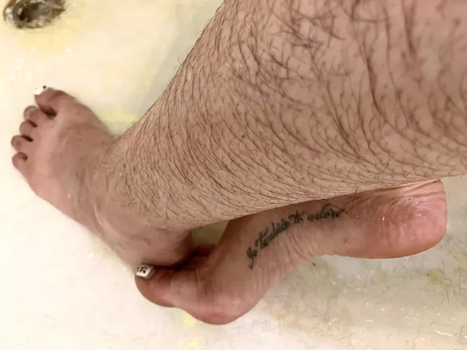 How about some leg [h]air?