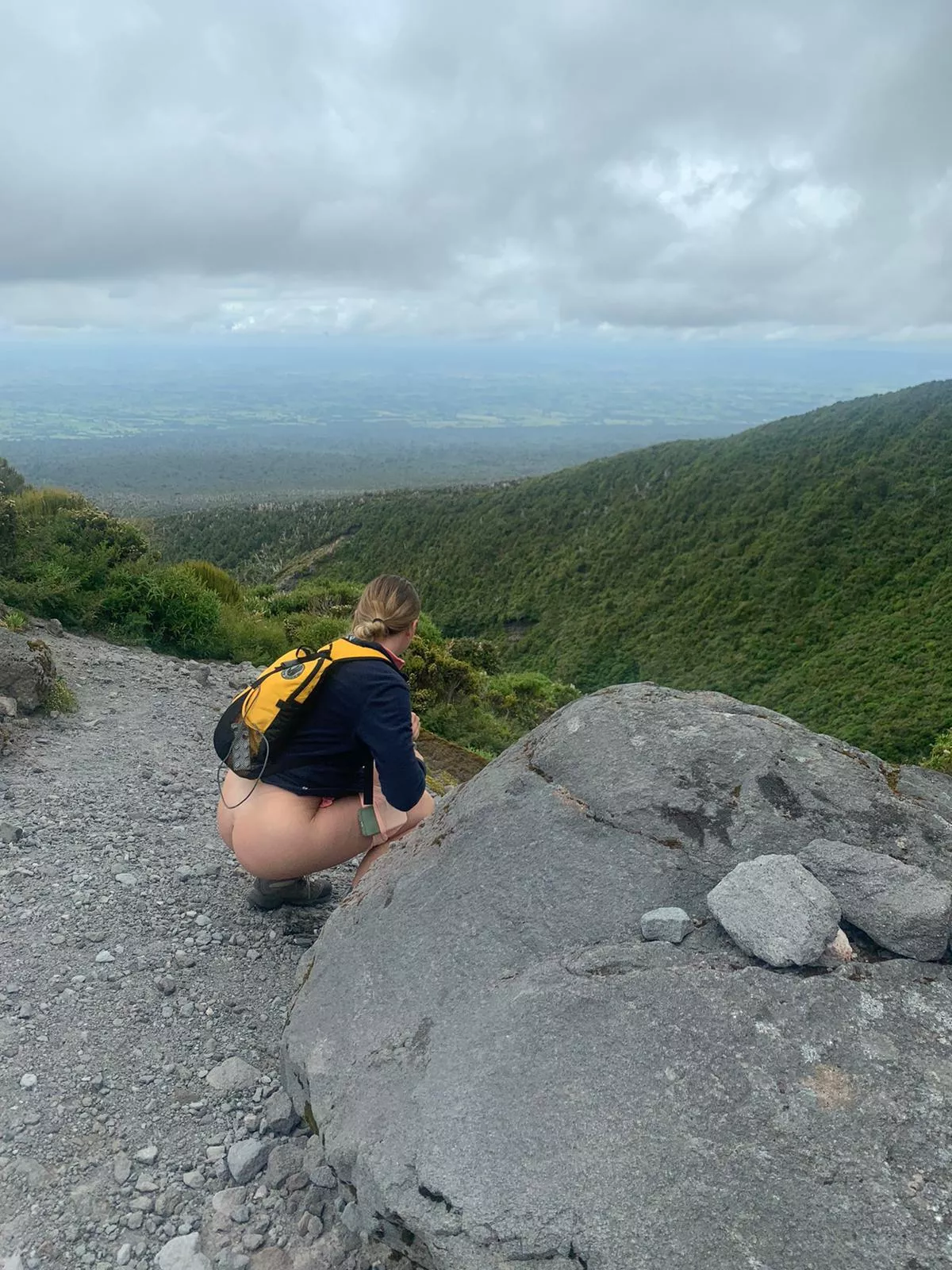 I really enjoy peeing in the wild …