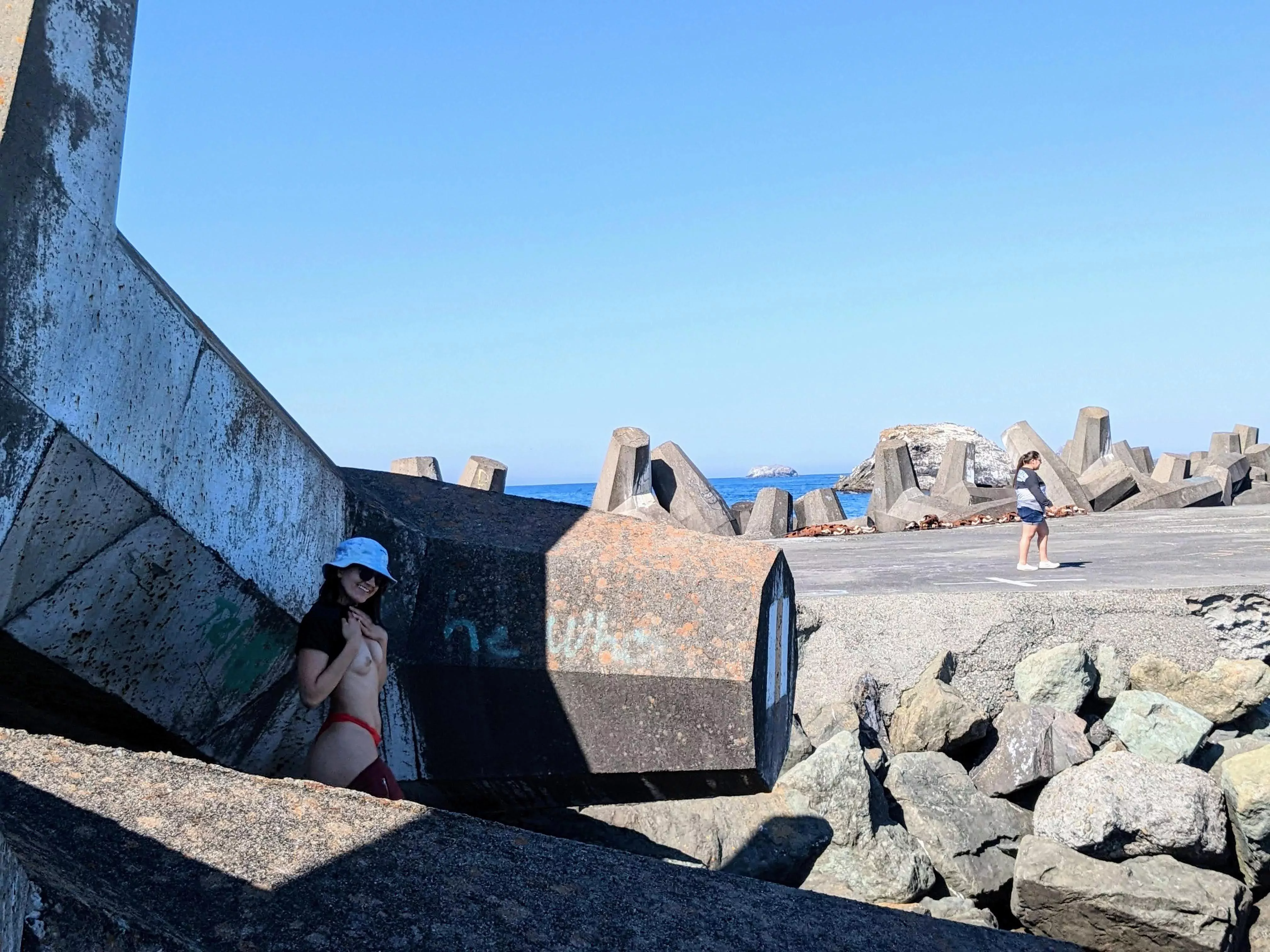 I'm always getting naked wherever I go