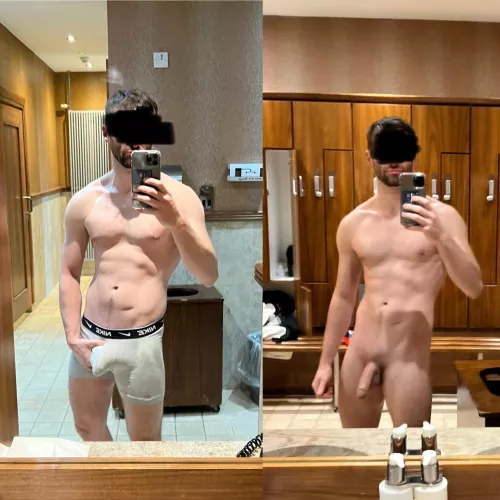 Locker room on/off