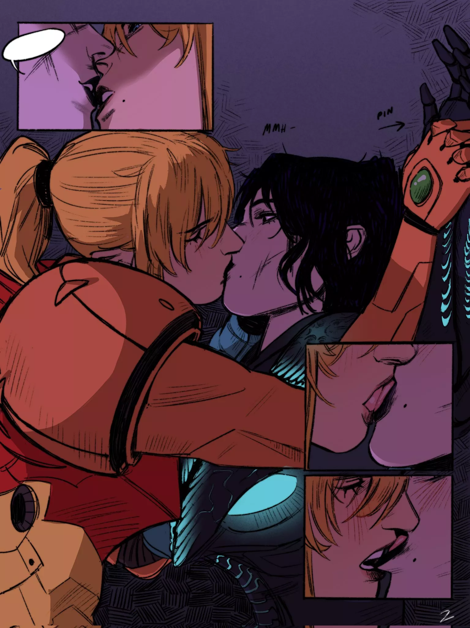 Samus x Dark Samus (Scubabyy) [Metroid]