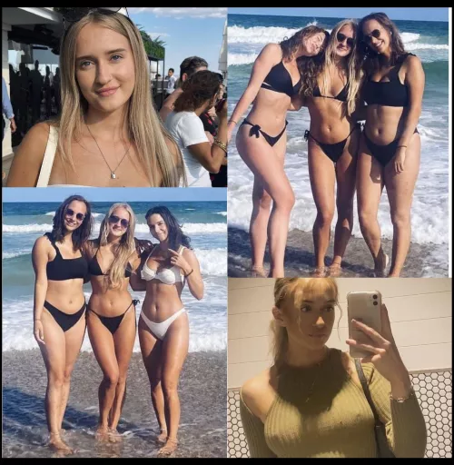 Smoking hot blonde chav, would you?