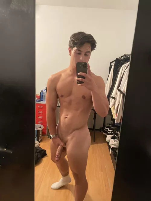 Still got the socks on