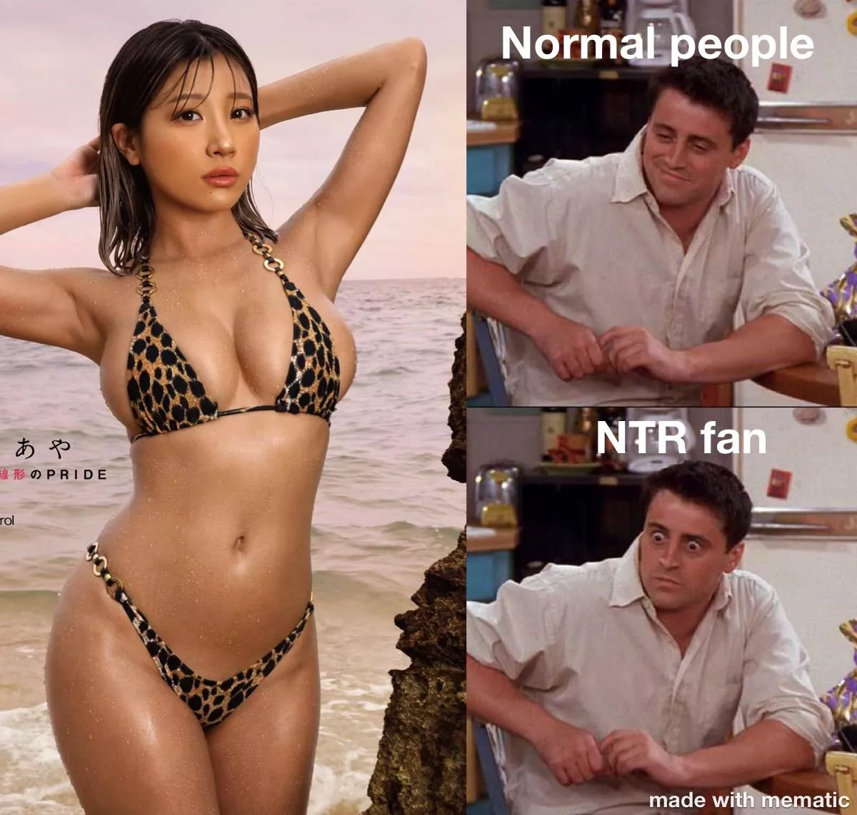 When you see leopard prints you know it’s over. She’s already done for.