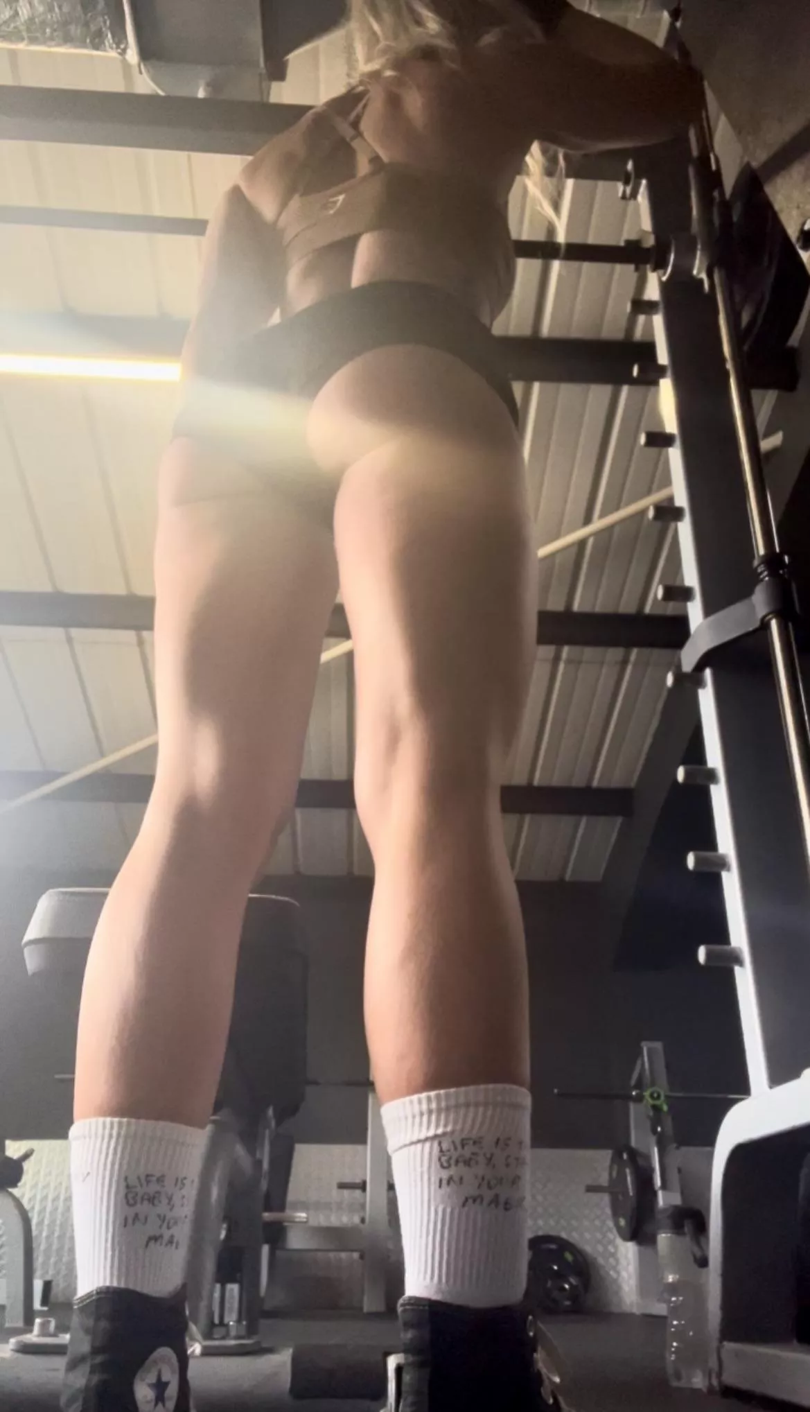 Would you stare at gym?