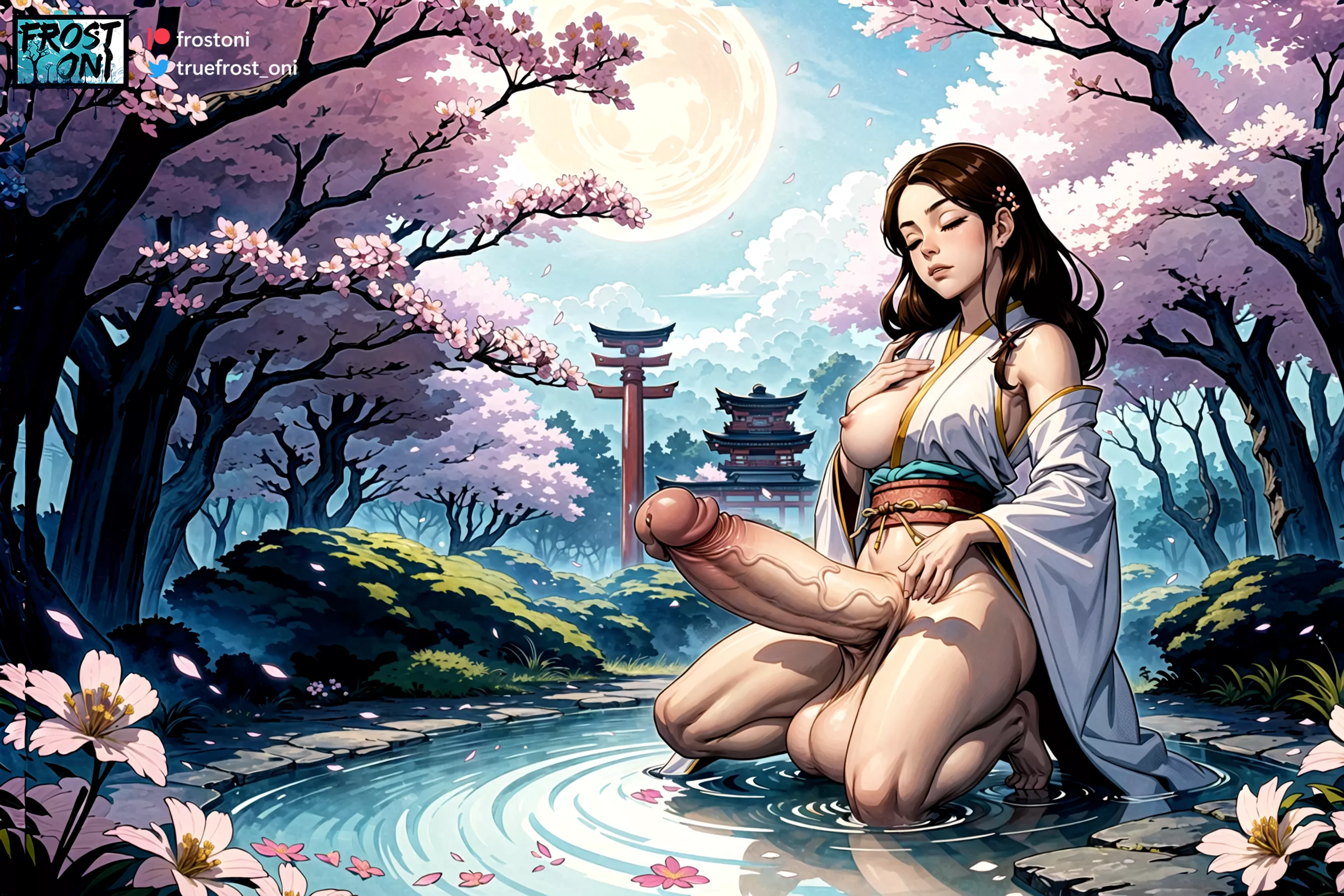 Arryn is trying to calm her beast through meditation.