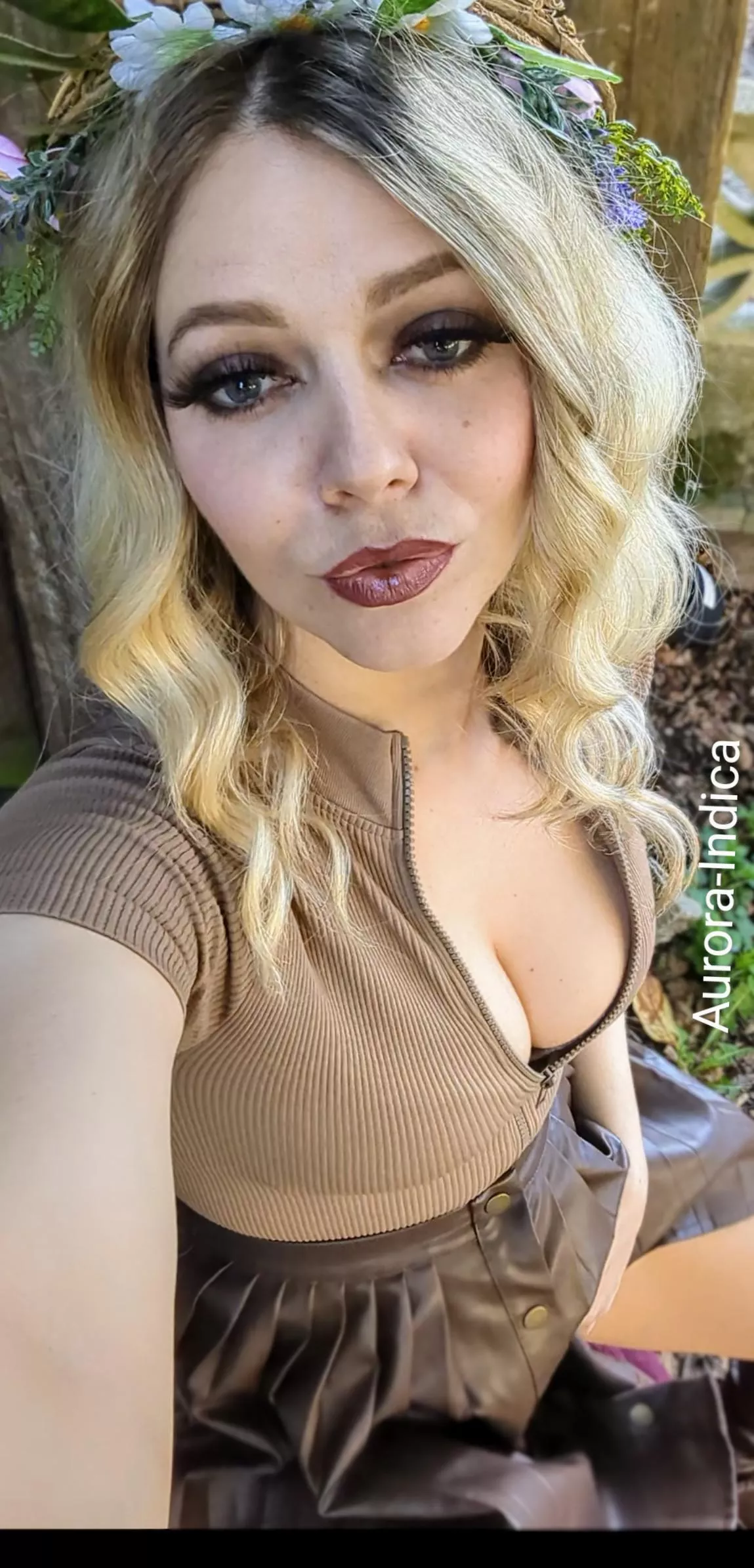 Bursting out outdoors