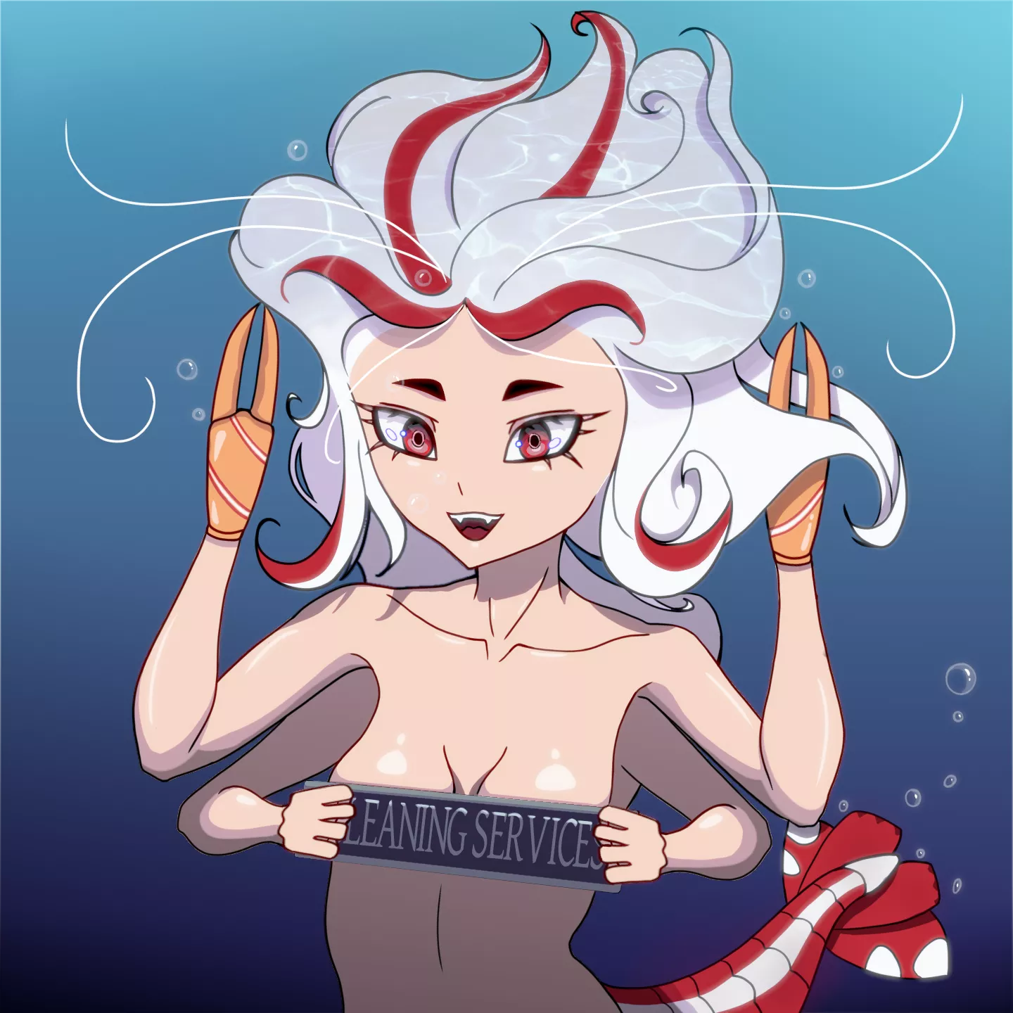 Cleaner Shrimp Girl!