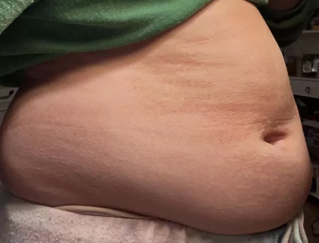 Empty belly post again. Can you tell it’s all jiggly dough?
