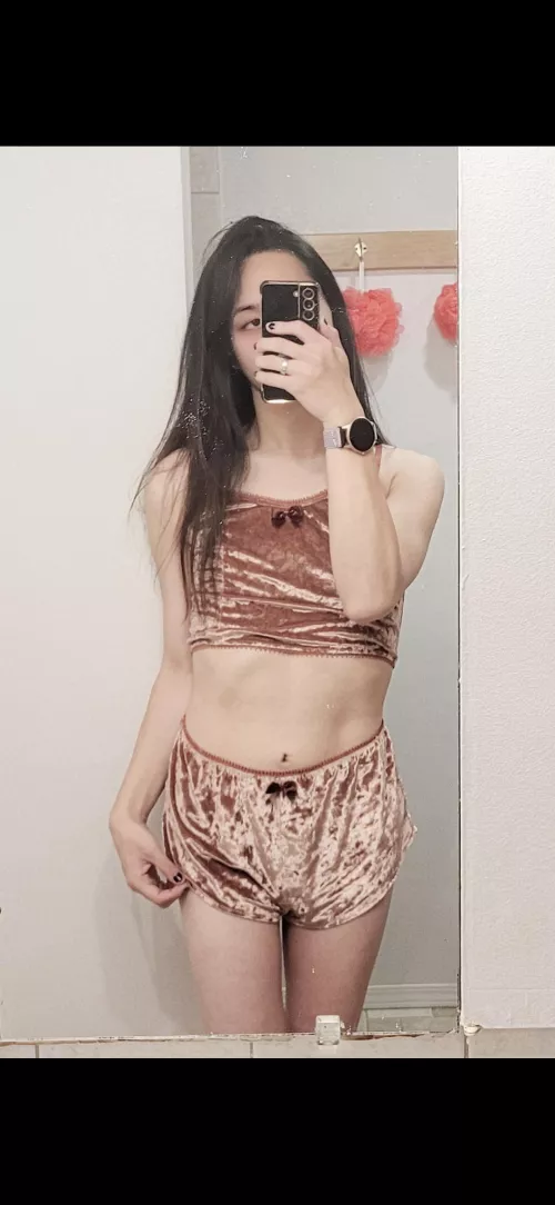 felt cute in my pjs❤️