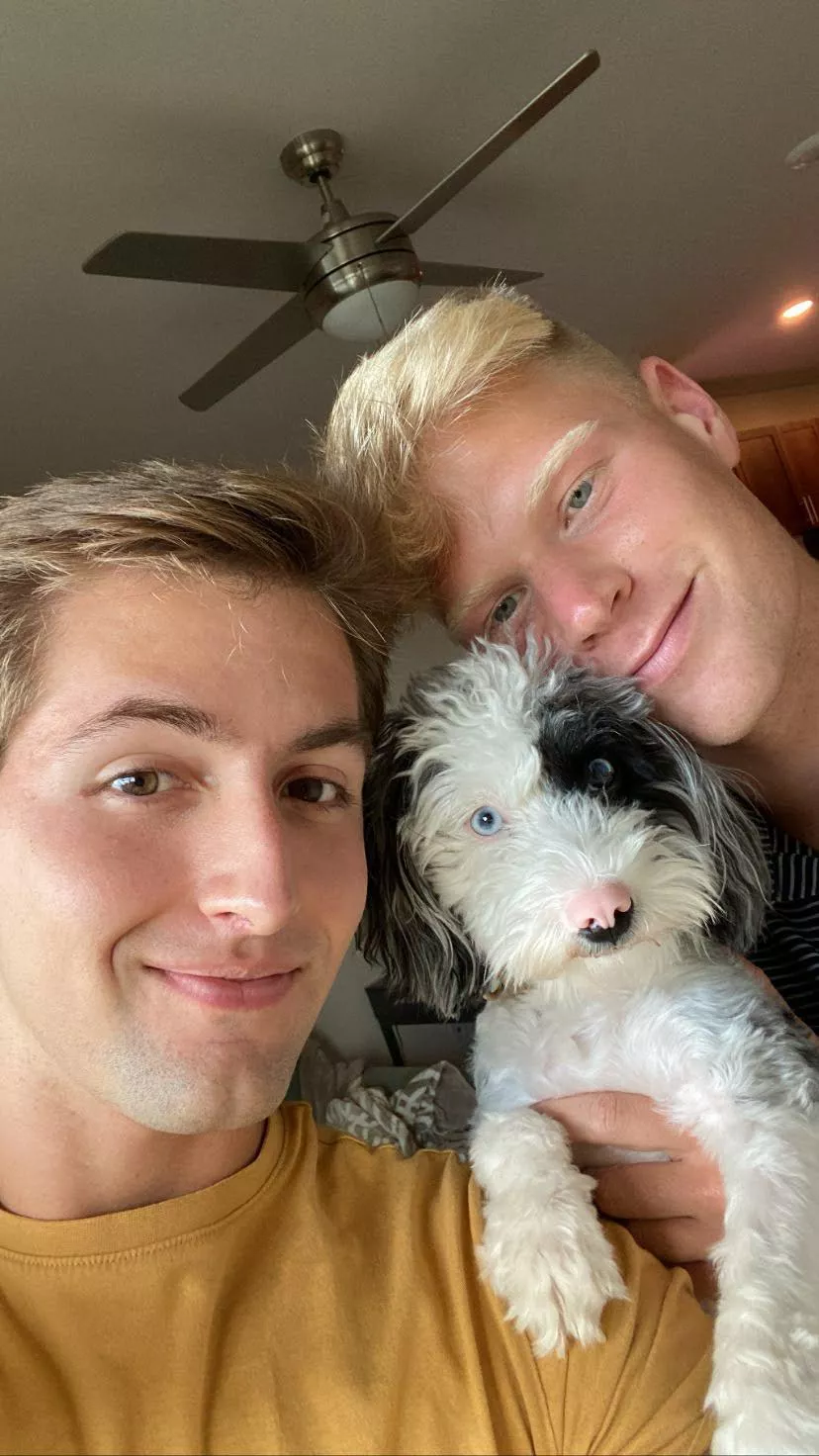 Guess which one of us just turned 2... 🐾🎂