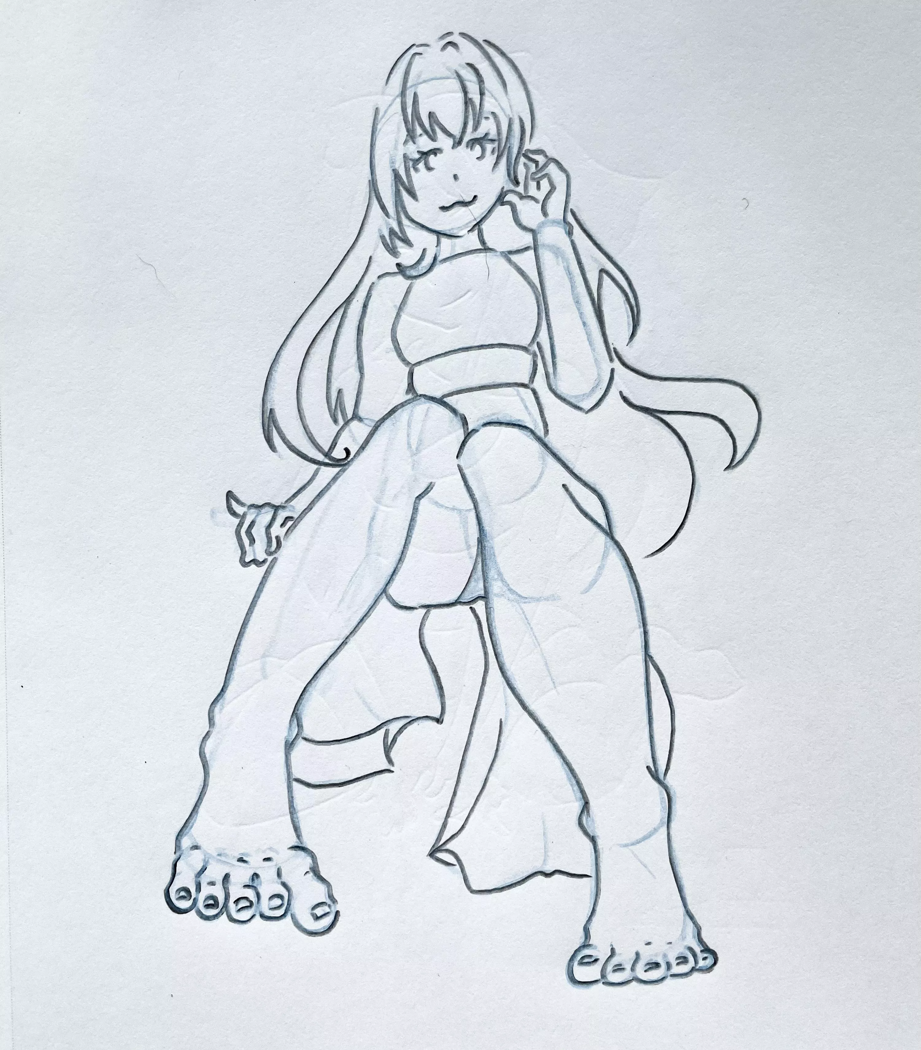 hi down there! (Pinkkimochi) (OC)