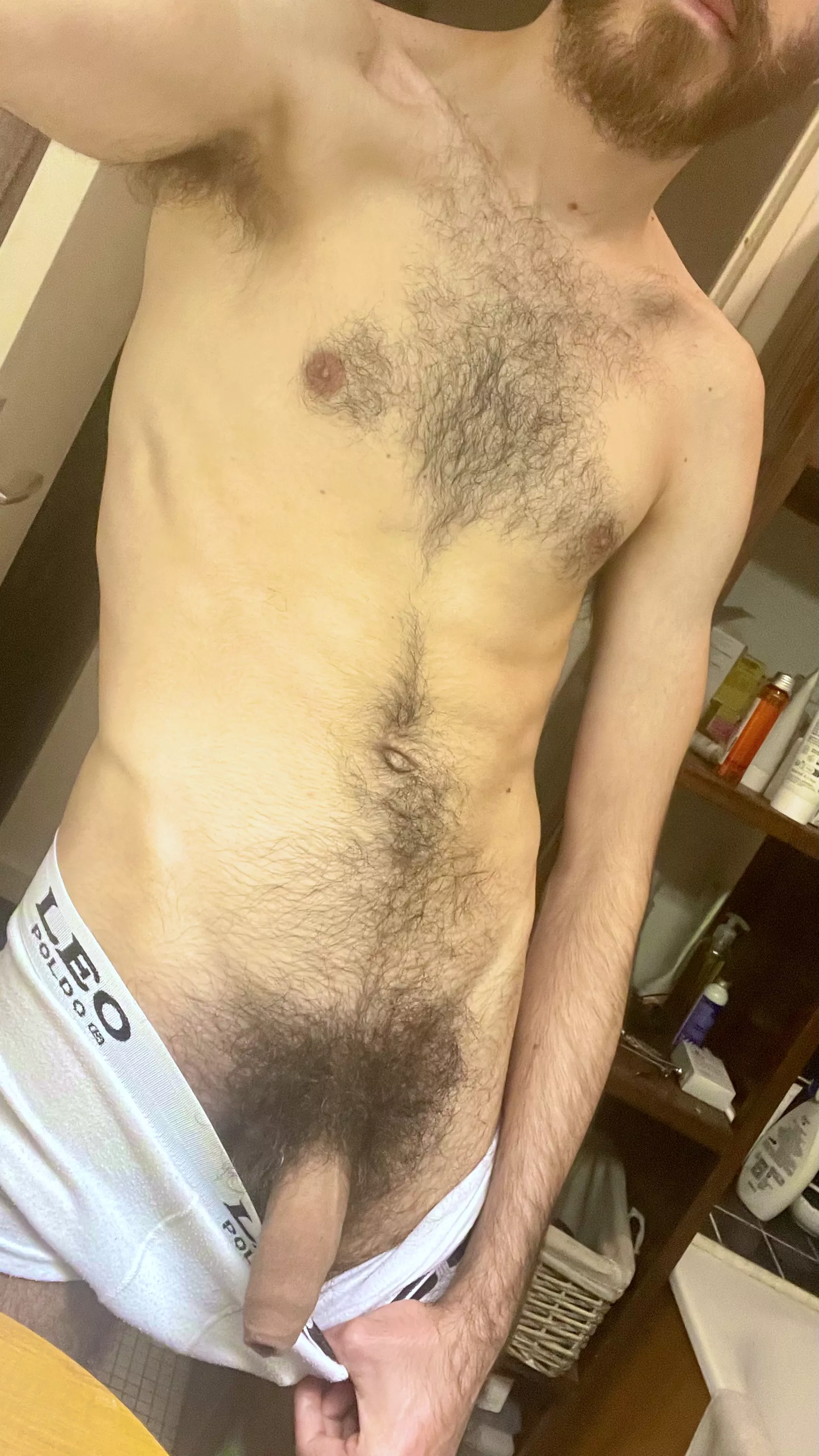 I just got out of the shower but I want to get dirty again