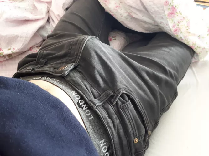 I like tight and grey jeans