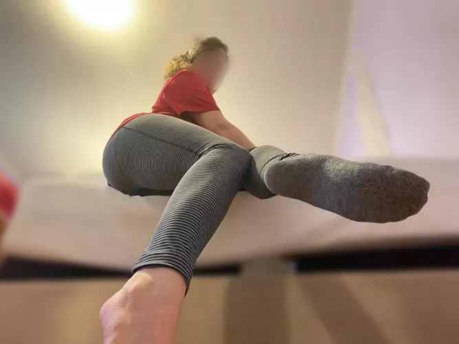 I love my little sock boys looking up at me ❤️