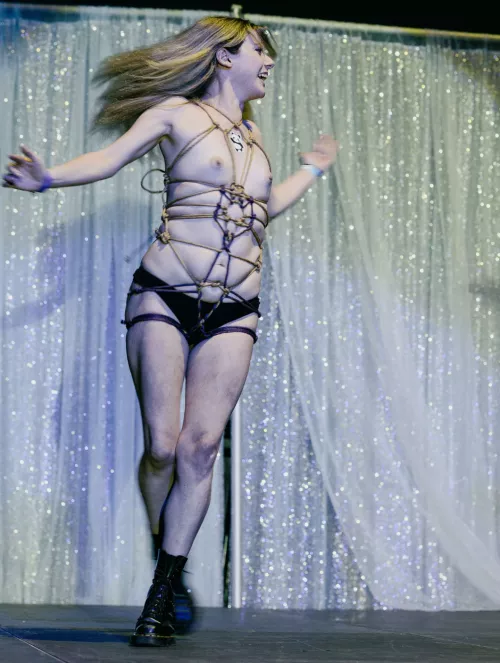 I want to share some of my self tie work with you lovely people. This was from a few months ago.