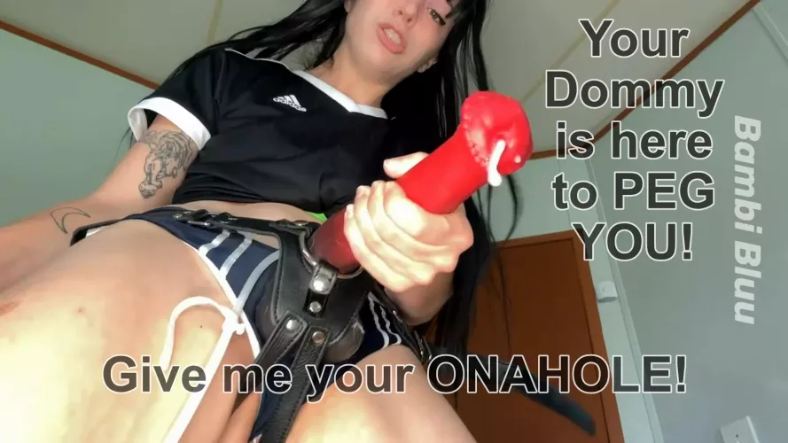 Just an onahole to her