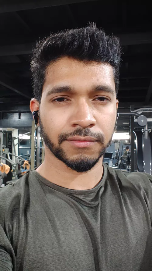 Just Mandatory Selfi before anything.