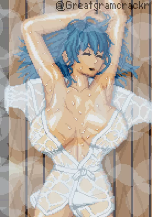 Professor Byleth Relaxing at the Sauna