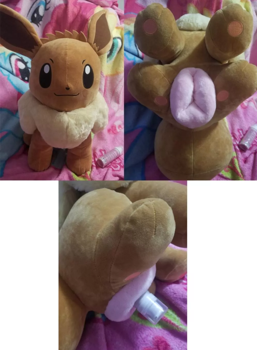 Recently commissioned NSFW fuckable feral female large Pokemon Eeveelution Eevee with one useable canine pussy/cookie [F] (Furrysale)