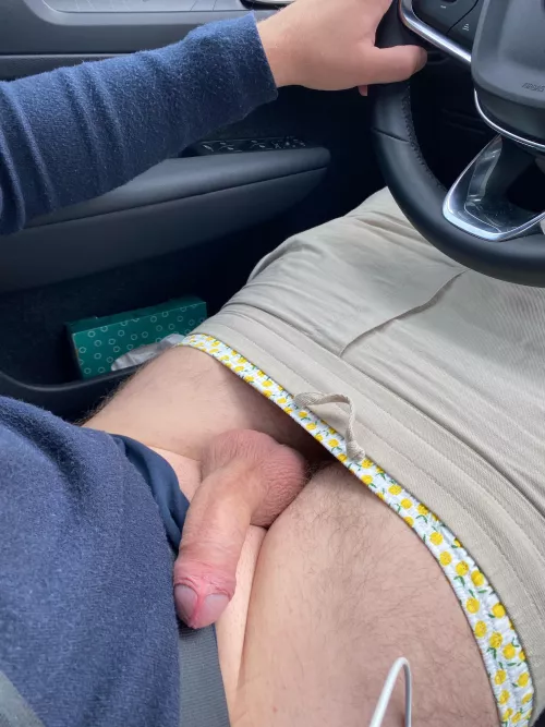 Semi in car today ;)