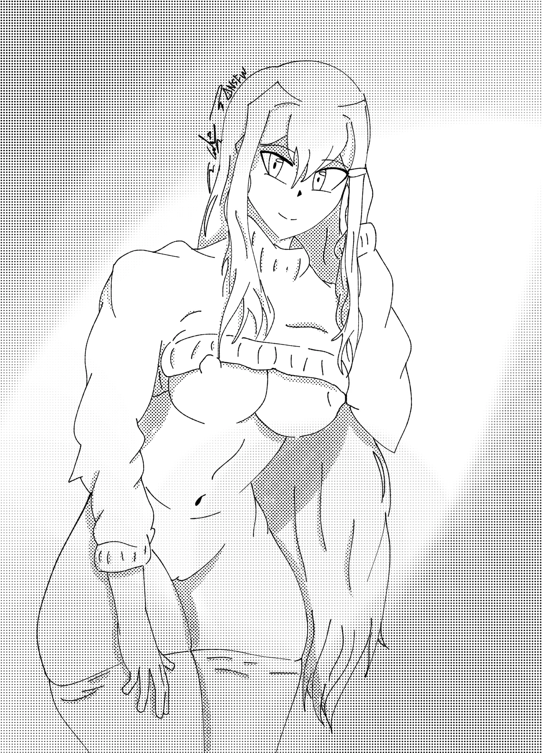 Simple manga style Yuri! (Art by me)