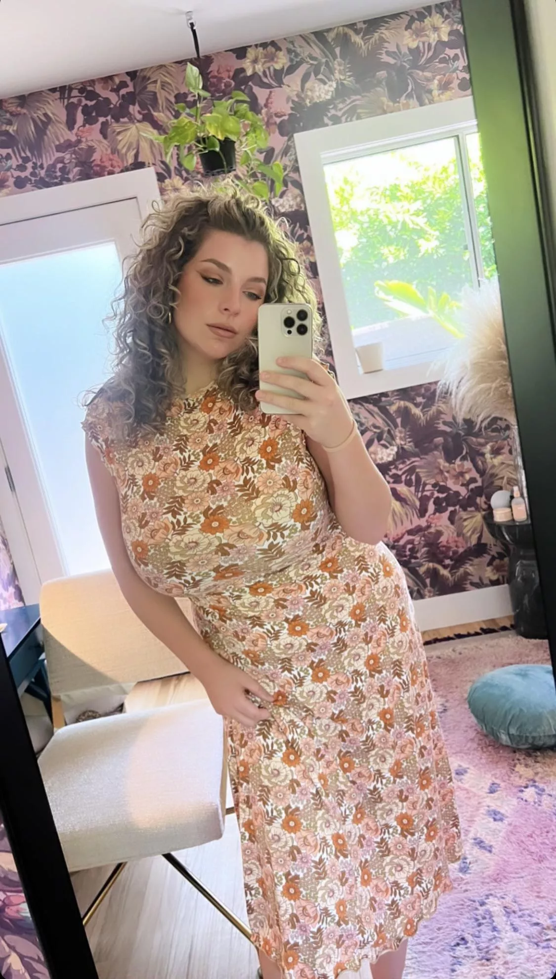 When a full coverage dress still leaves nothing to the imagination