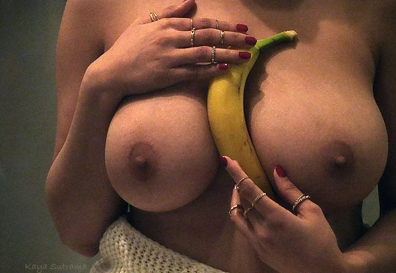 Whose dick is going to replace this banana? [F]