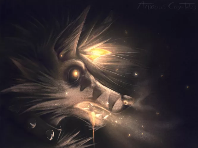 Anxiety Demon -Art by me