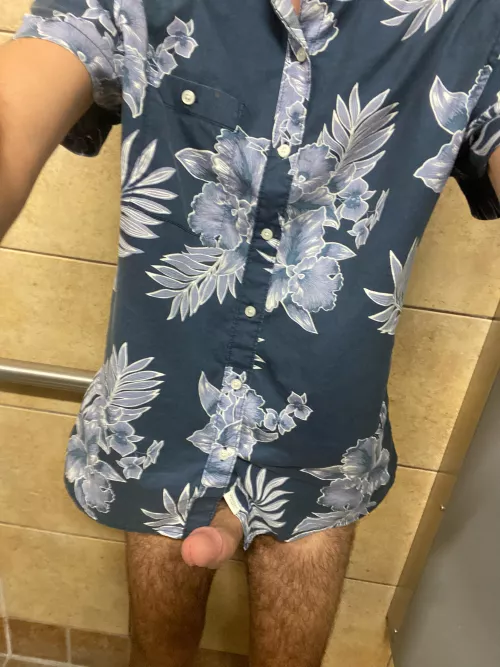 Beach changing room boner 😛