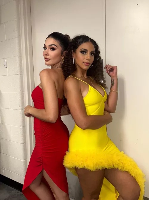 Cathy Kelley and Samatha Irvin