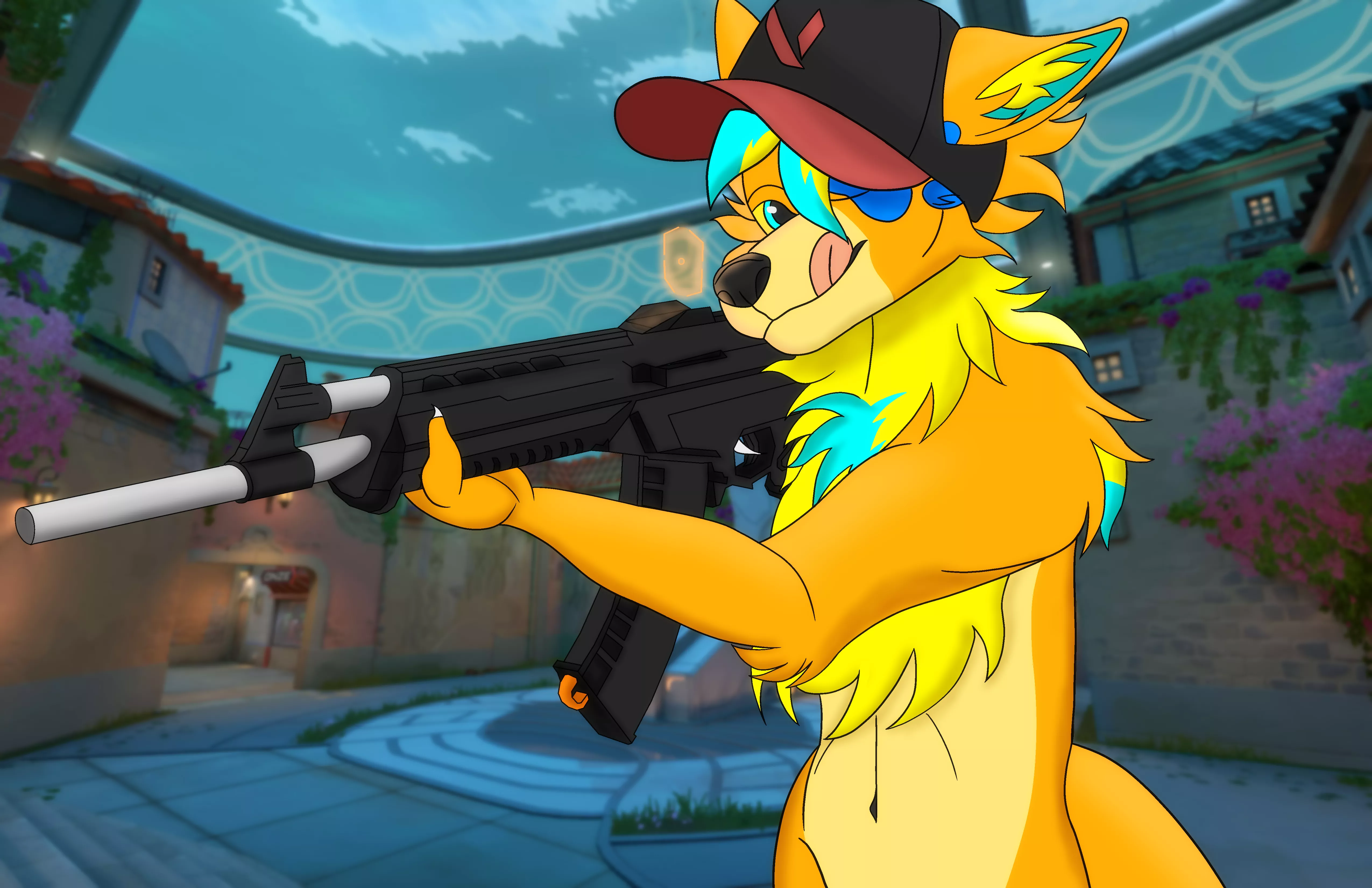 Felix in Valorant (@FelixFlufftail on Twitter)