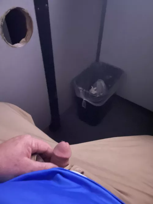 Gloryholes are becoming a favorite