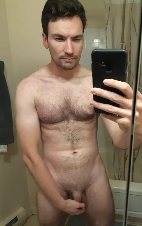 If you want to see the uncovered full frontal nude version just ask and I'll send it to you. I'm nervous about this, but nudity is natural right? I shouldn't care if people see me naked