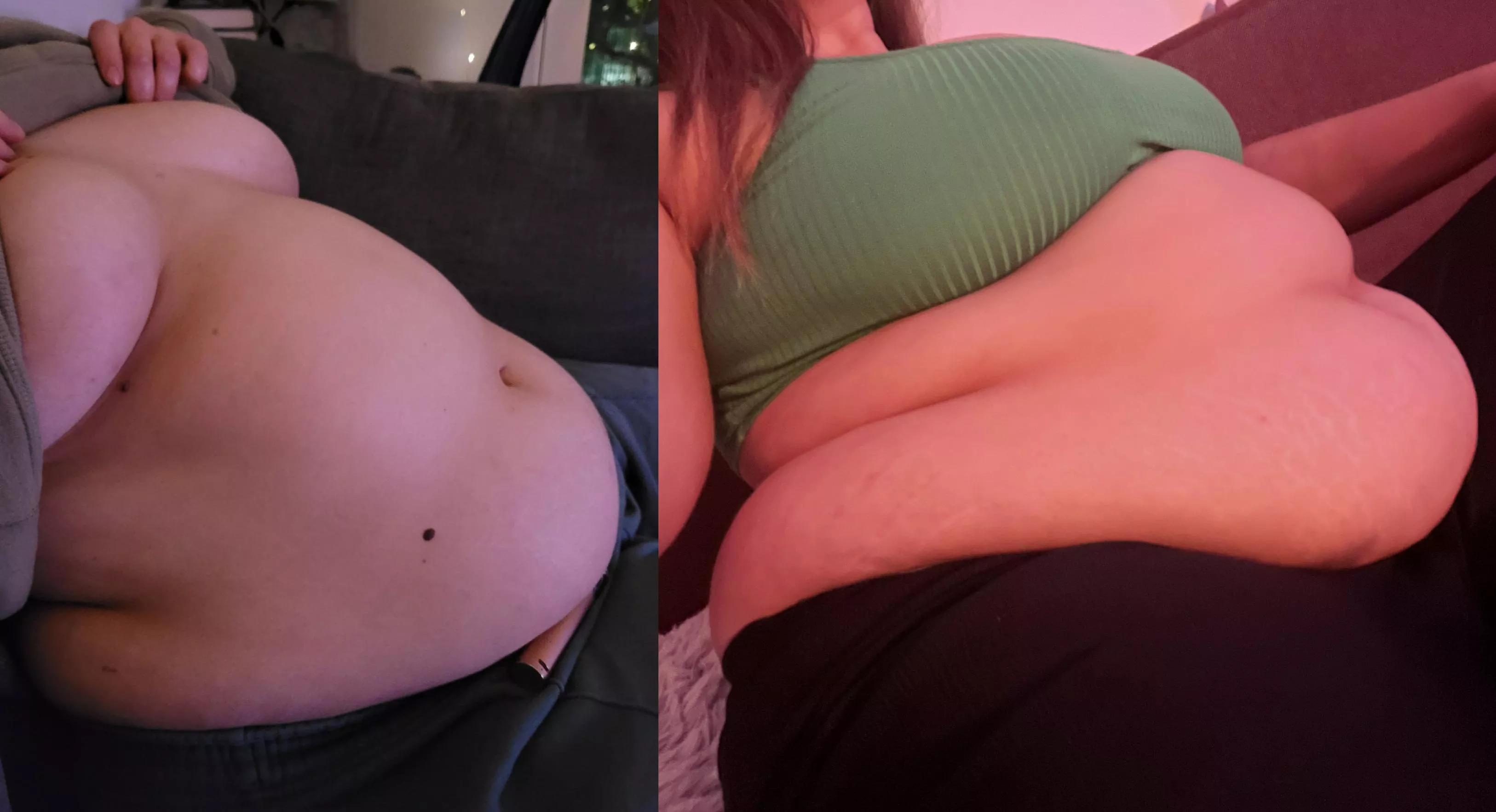 My 12 month gain, think I need to weigh myself