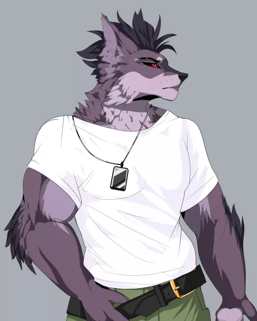 My kind of wolf ver 2 by me (catcake5)