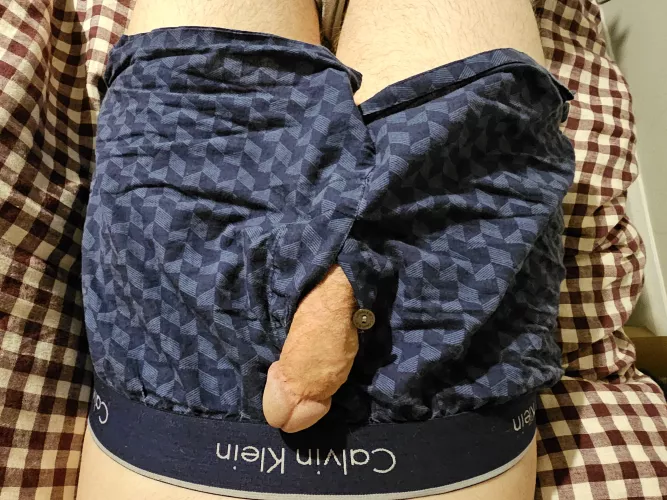 Nothing beats wearing baggy boxers to bed! Who is with me?