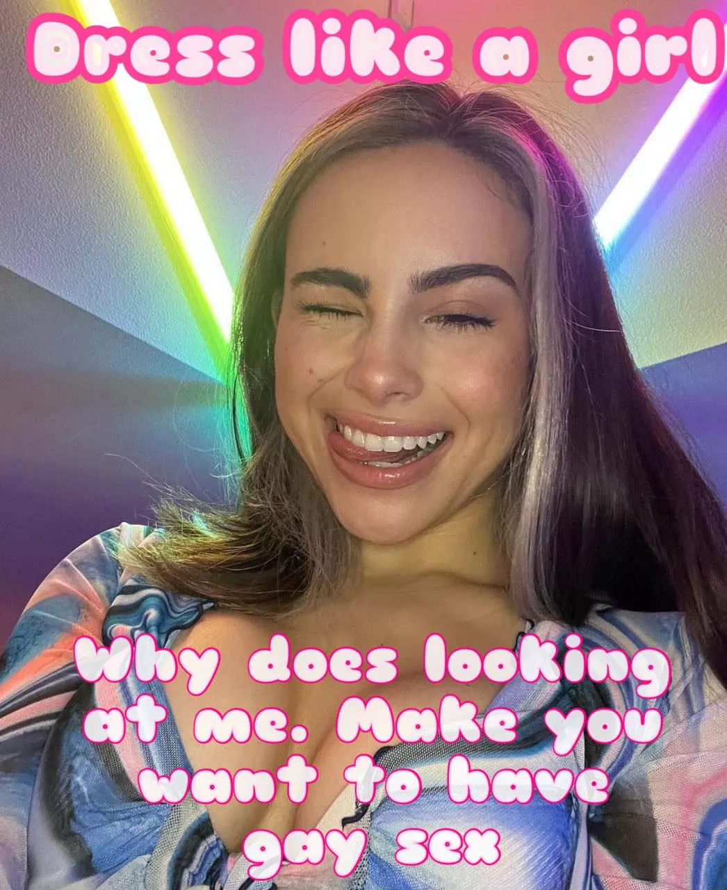 Pretty girls make me think of cock