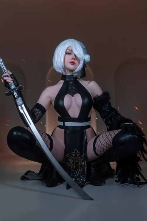 Shinobi 2B from Nier: Automata by Anastasia Komori