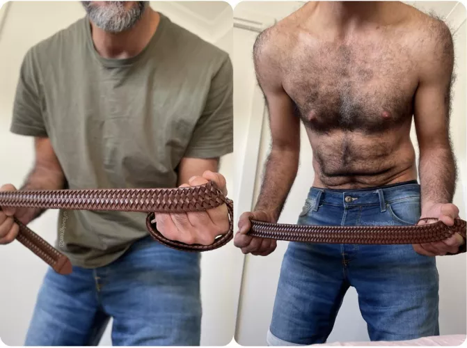 Someone asked to borrow my belt here. Well, here you go!